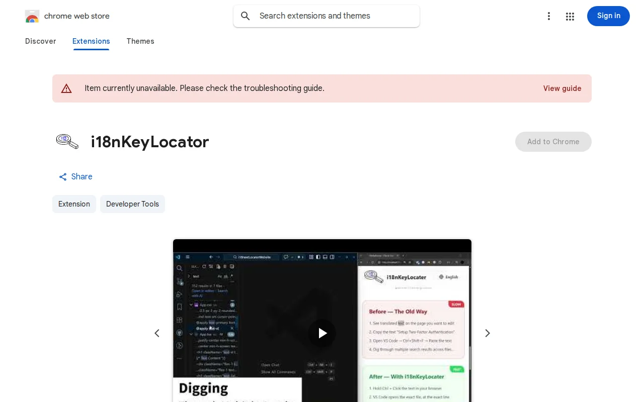 Ctrl and Click on text to jump to its translation key in VSCode