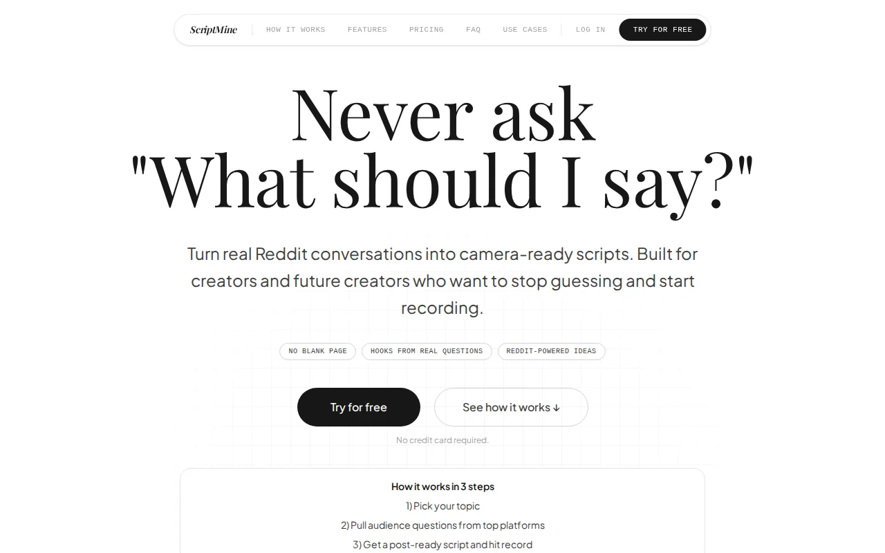 I built a tool that turns Reddit conversations into video scripts
