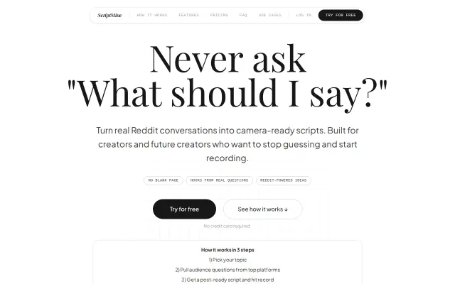 I built a tool that turns Reddit conversations into video scripts