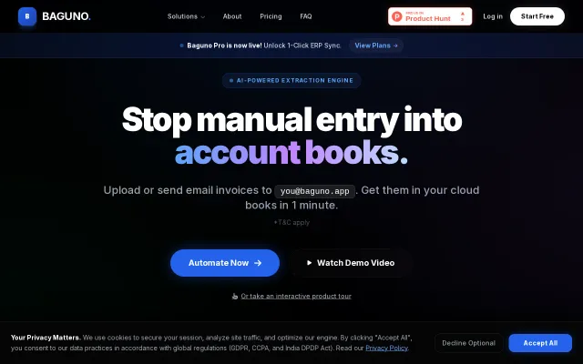 I built an AI that turns emailed PDFs into ledger entries in 60s