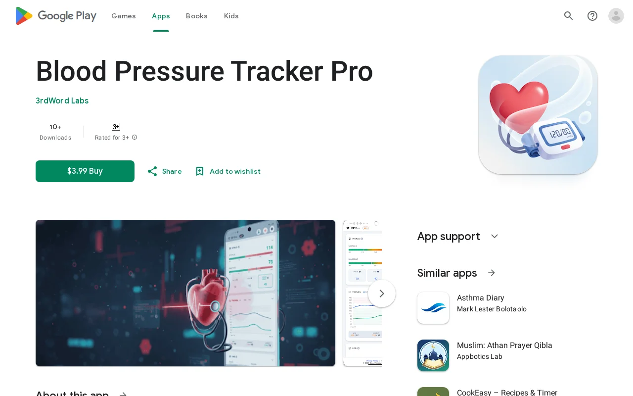 I built an offline-first, privacy-focused Blood Pressure tracker