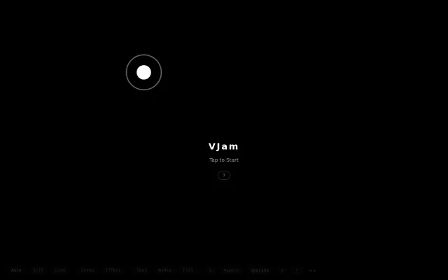 VJam – Browser-based VJ app with 180 beat-reactive visuals