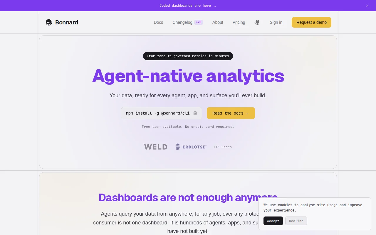 My brother and I built a BI tool with zero UI for data consumers