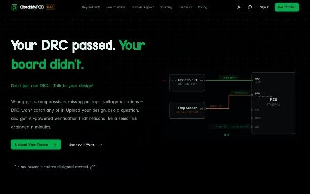 Our PCB kept failing, so we built a PCB verification tool