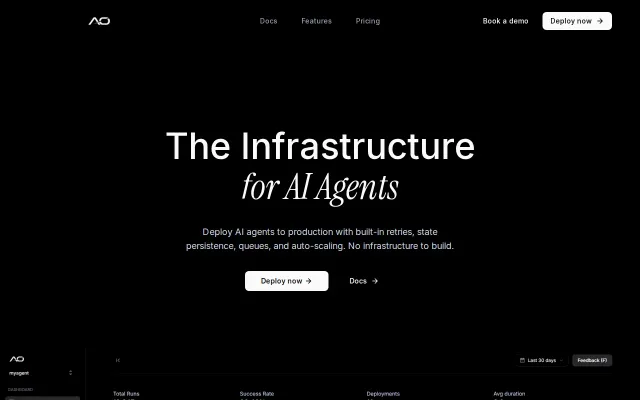 AO – Deploy Python agents without managing production infrastructure