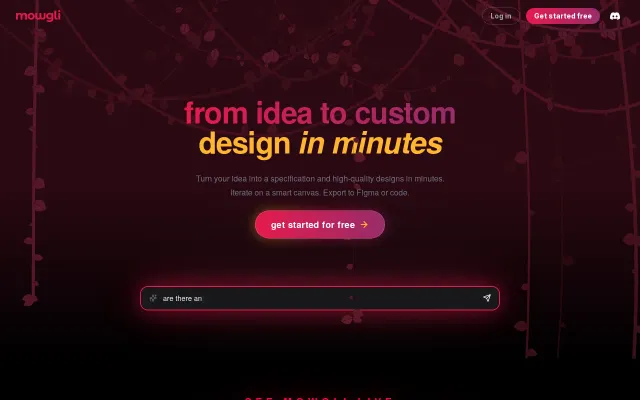 Mowgli – Figma for the agent era, with Claude Code and design export