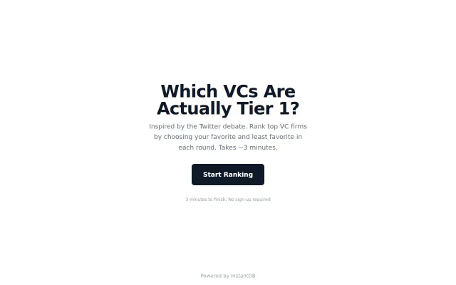 Which VCs are Tier 1?