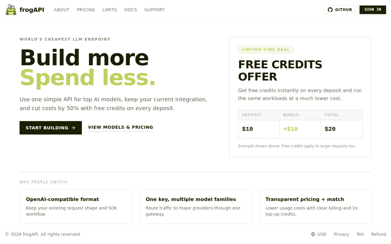 Get GPT-5.2, Grok-4.1-fast, KimiK2.5 and more LLMs at half the cost