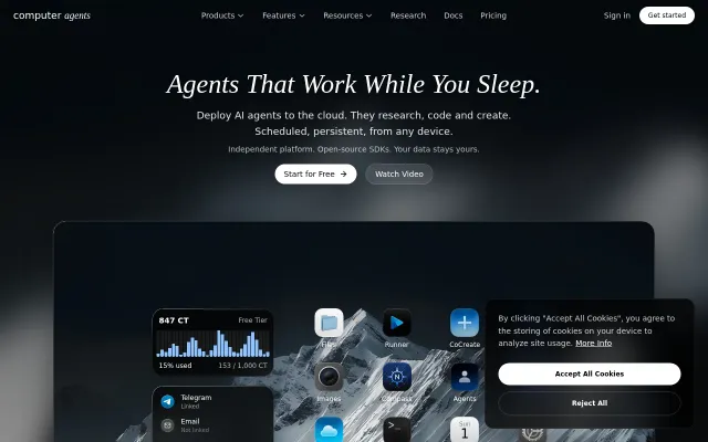 Computer Agents – Agents that work while you sleep