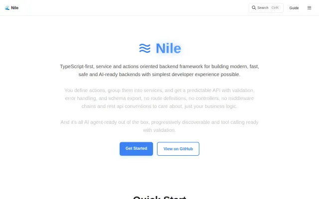 A POST only back end framework