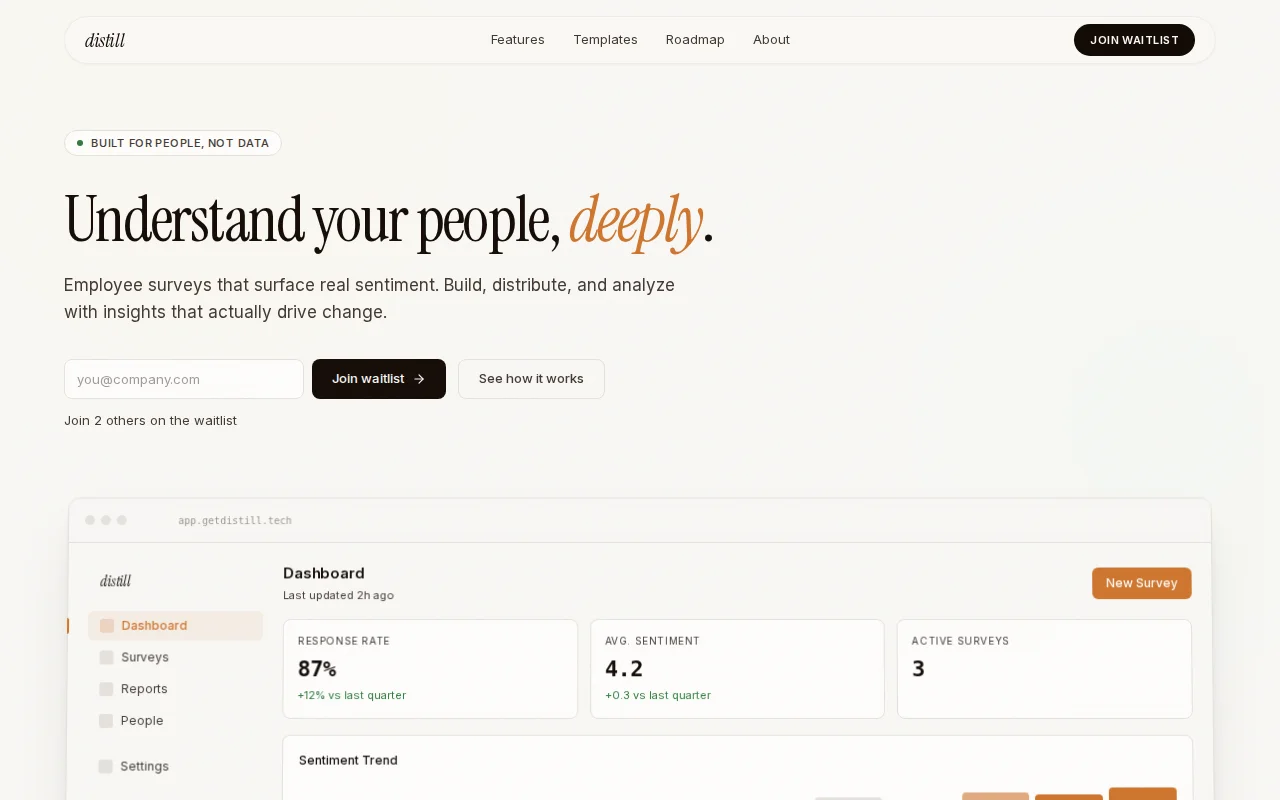 Free tool to analyze employee survey data in 60 seconds (no signup)