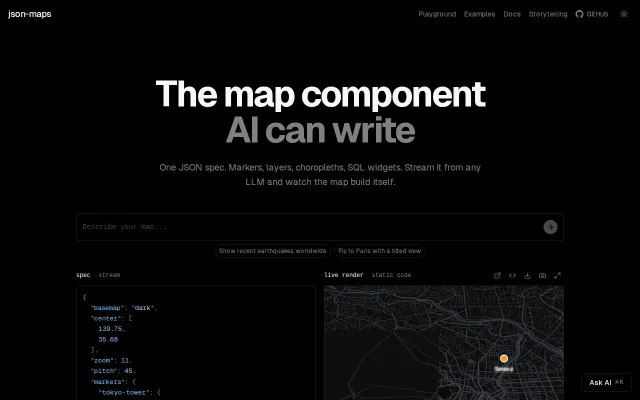 Tired of seeing ugly maps – Translate Simple JSON into maps