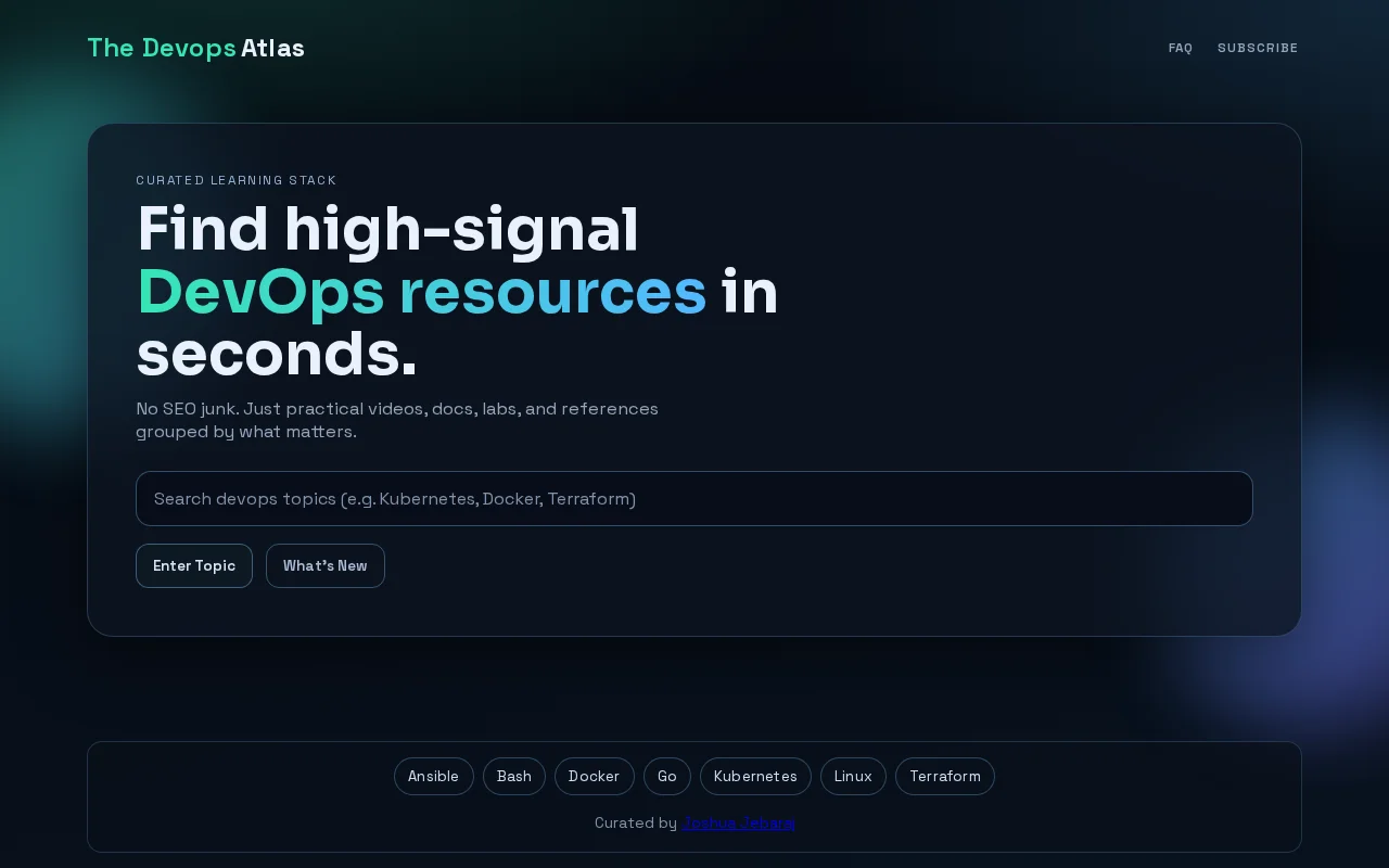 Build a Website for DevOps Learning