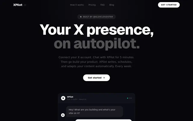 XPilot – Your X presence, on autopilot