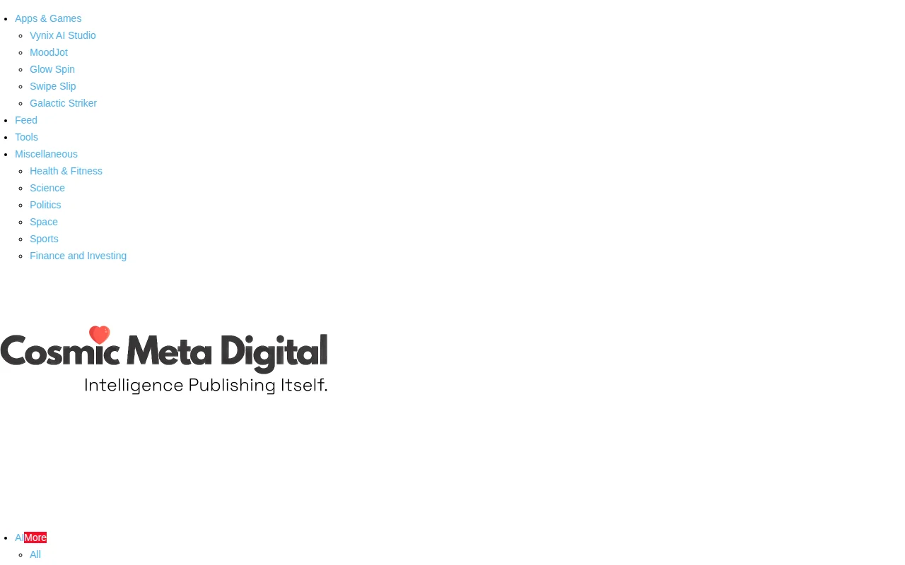 CosmicMeta – Daily AI and tech analysis with a humanization pipeline