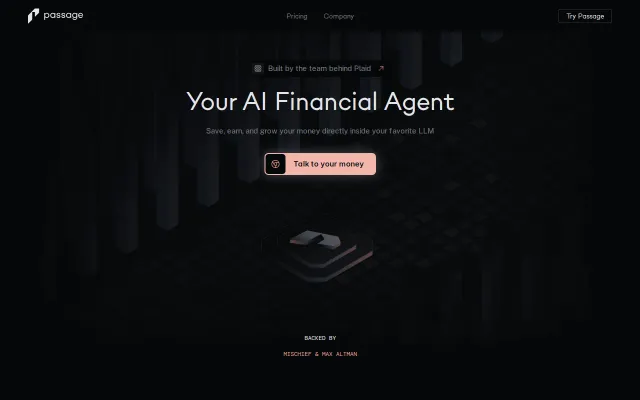 MCP server ONLY app for personal finances