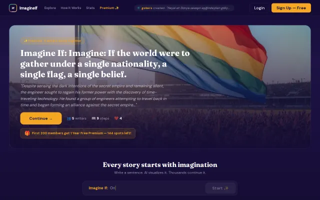 ImagineIf – Collaborative storytelling with AI visuals in 22 languages