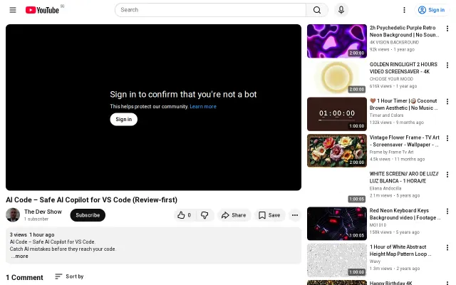 VS Code AI copilot that catches mistakes before they break your code