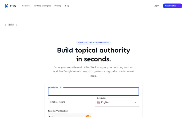 Free Topical Authority Map Generator