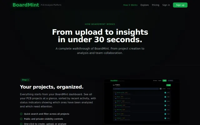 BoardMint – upload a PCB, get a standards-backed issue report in ~30s