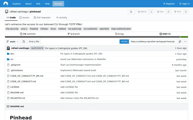 Pinhead – Adding 2FA to Your CLI (Linux, FreeBSD, OpenBSD, NetBSD)