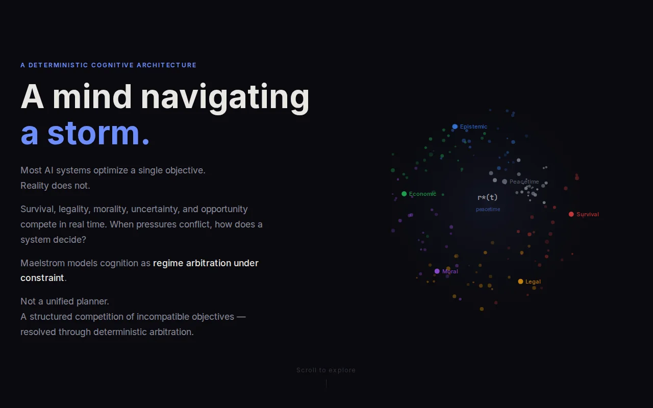 An Auditable Decision Engine for AI Systems