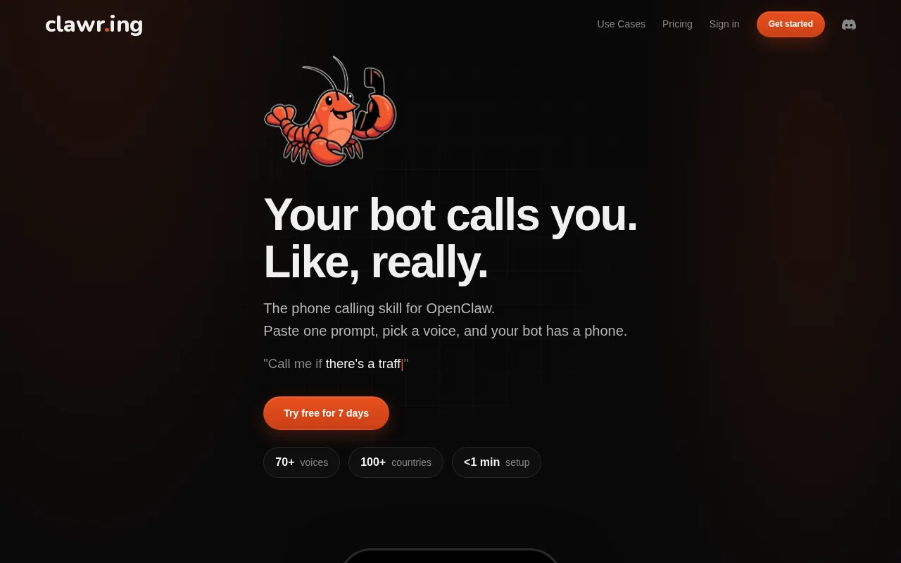 I built a skill that lets your OpenClaw call you on the phone