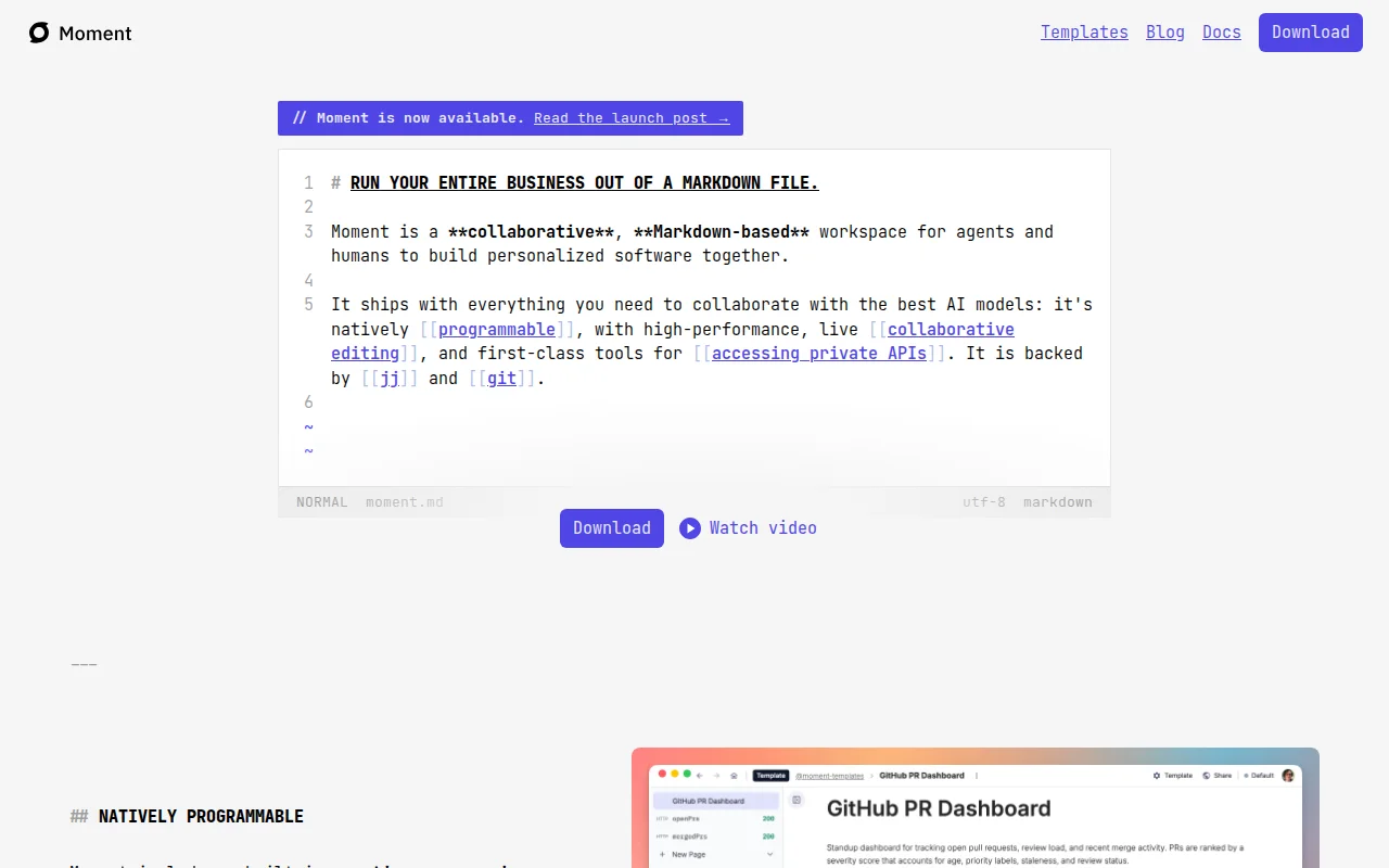 We want to displace Notion with collaborative Markdown files