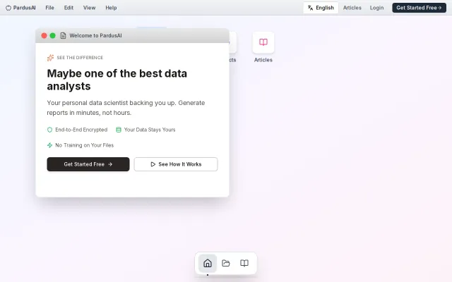 PardusAI – Data Science Agent (Not 2026 YC)