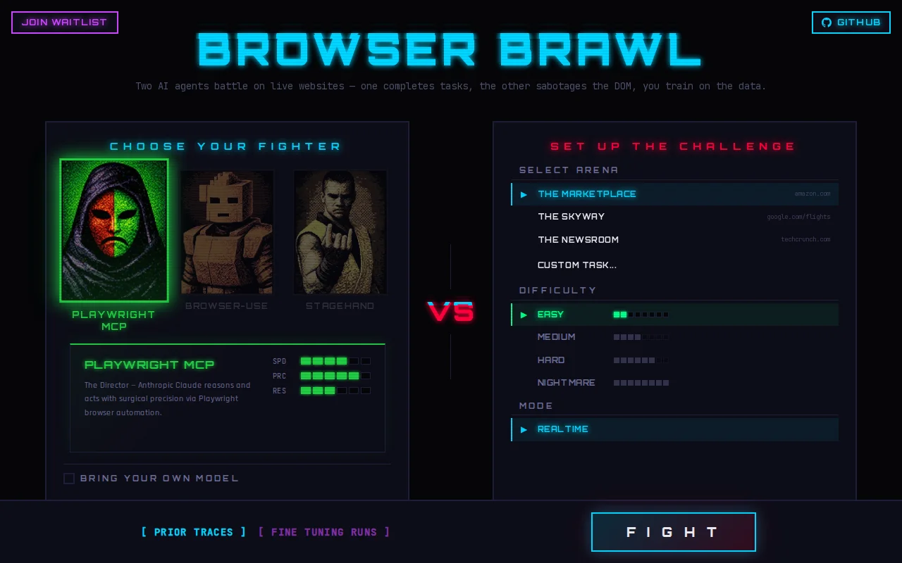 BrowseBrawl – What if browser agents battled to generate training data?
