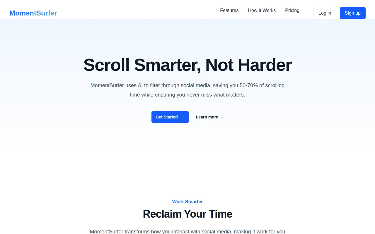 MomentSurfer – AI Scrolling Agent for Social Media