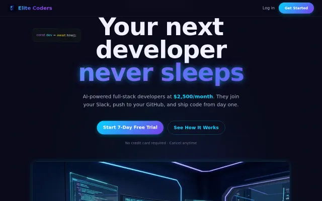 Elite Coders – AI devs that join your Slack, GitHub, and Jira