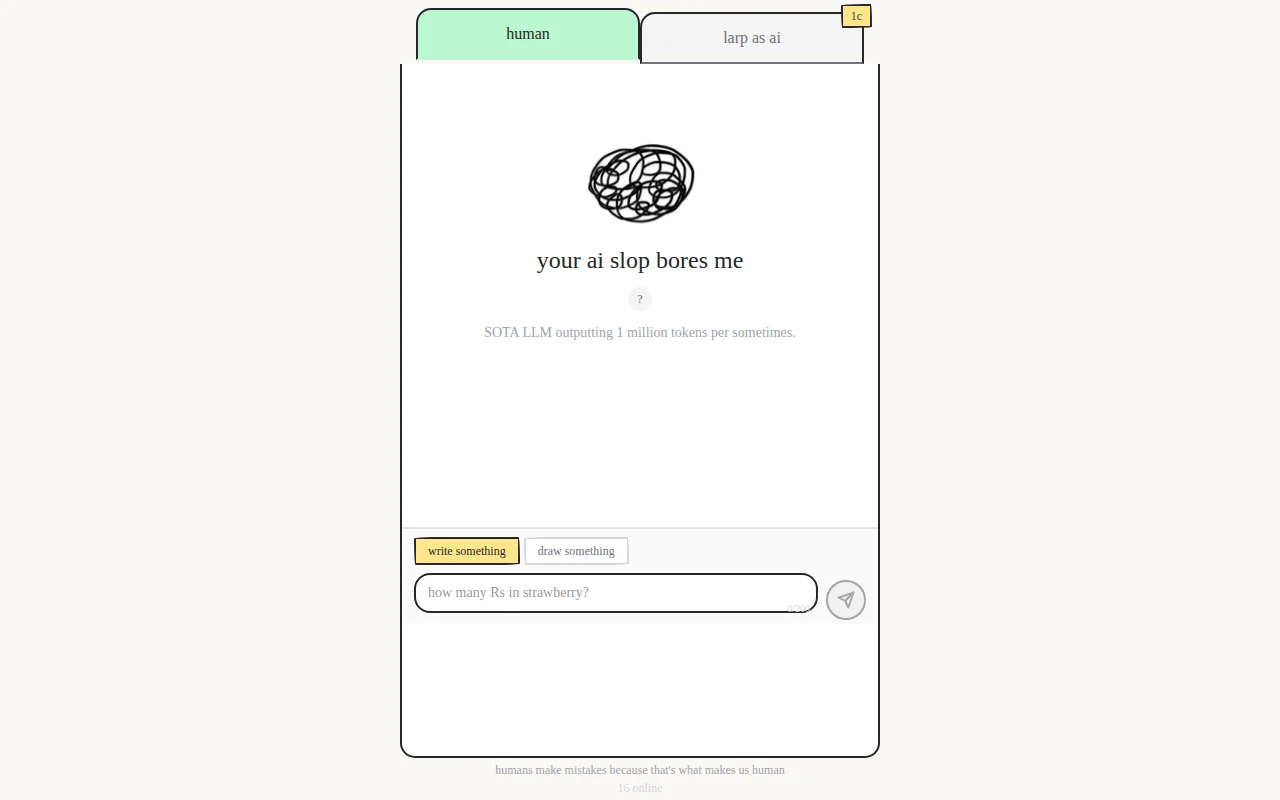 Your AI Slop Bores Me