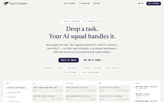 Deploy OpenClaw in 1 minute and run Multiple agents