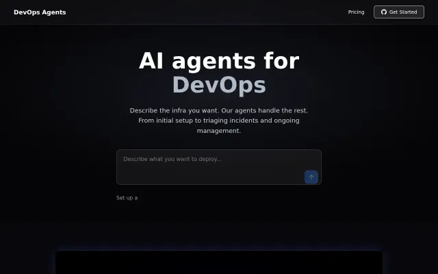 DevOpsAgents – AI agents to deploy and manage your infra