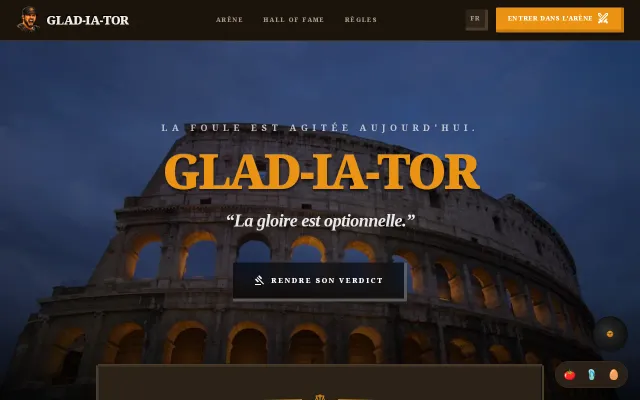 Glad-IA-Tor – Roast vibecoded products trying to get some Reach
