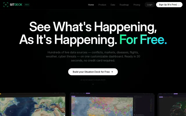 Check out my new project – SitDeck