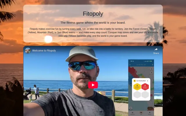 Fitopoly – a fitness app that turns workouts into territory conquest