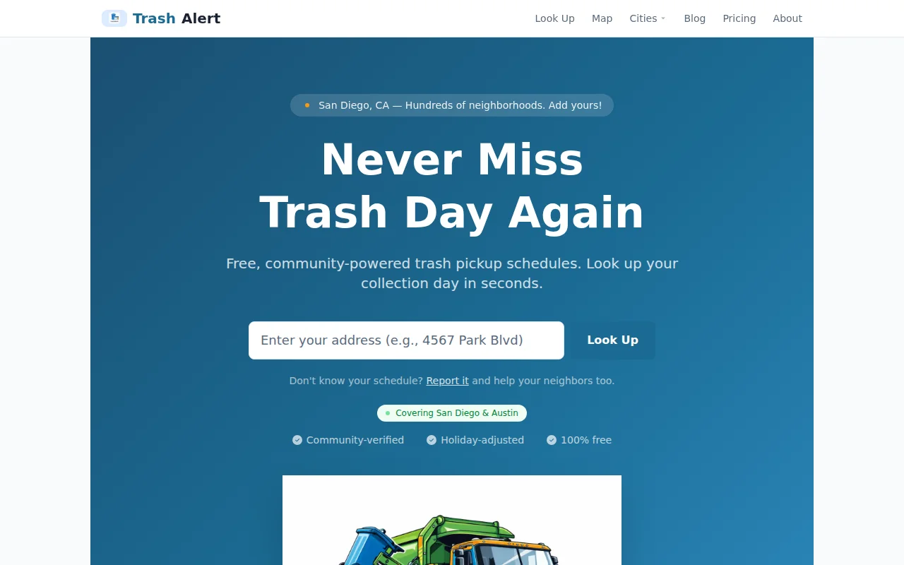 I mapped 954K addresses because AI hallucinated my trash day
