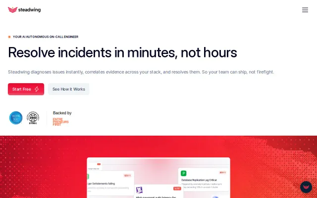 Steadwing – Your Autonomous On-Call Engineer