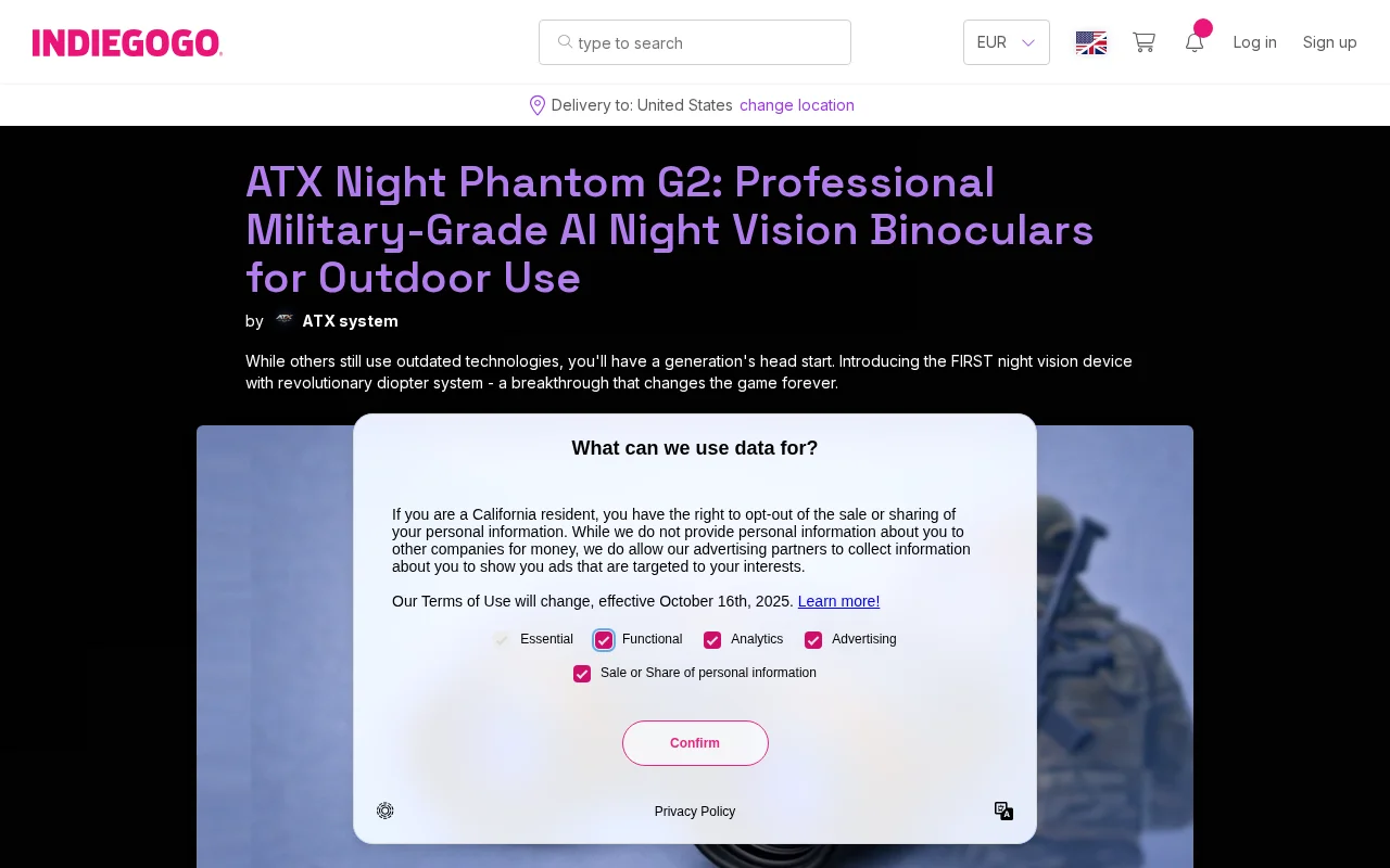 An AI-powered digital night vision system with drone video feed