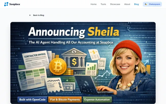 Sheila, an AI agent that replaced our accounting flow