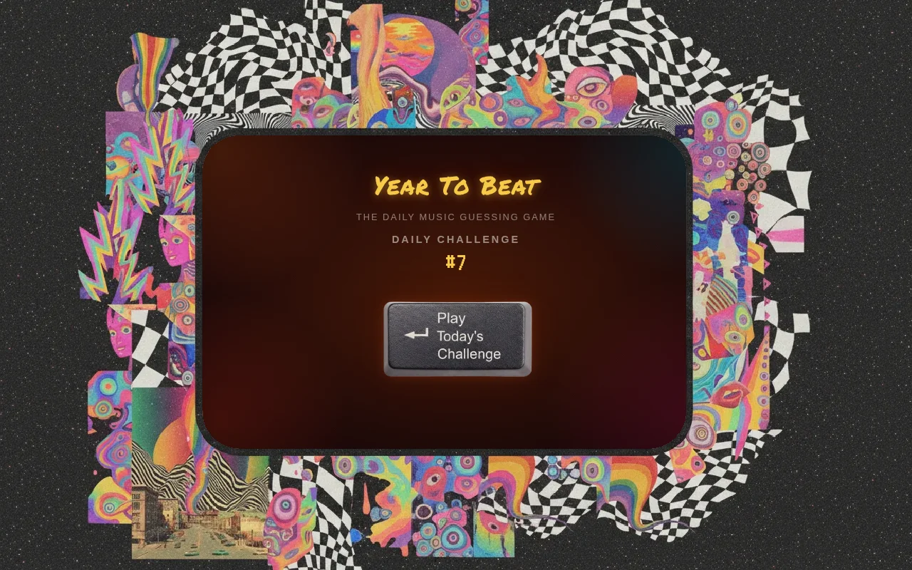 I built a daily game that tests if you can tell 1999 apart from 2005
