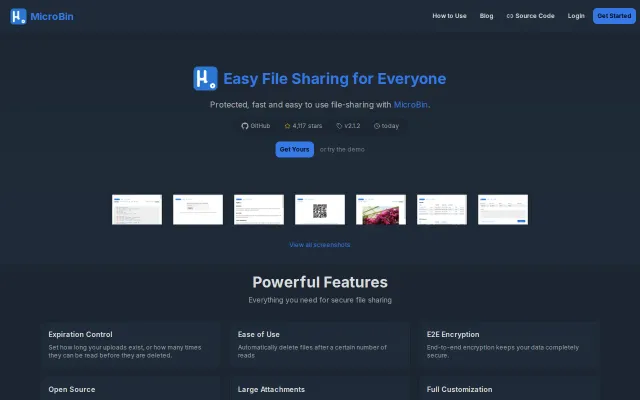 MicroBin – Easy File Sharing for Everyone – Self-Hostable