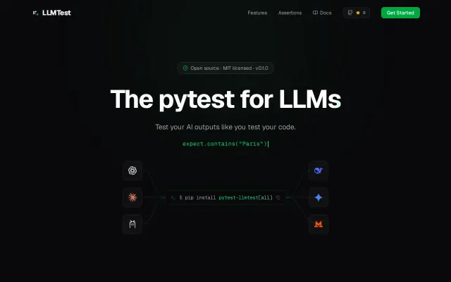 LLMTest – The pytest for LLMs with 22 built-in assertions