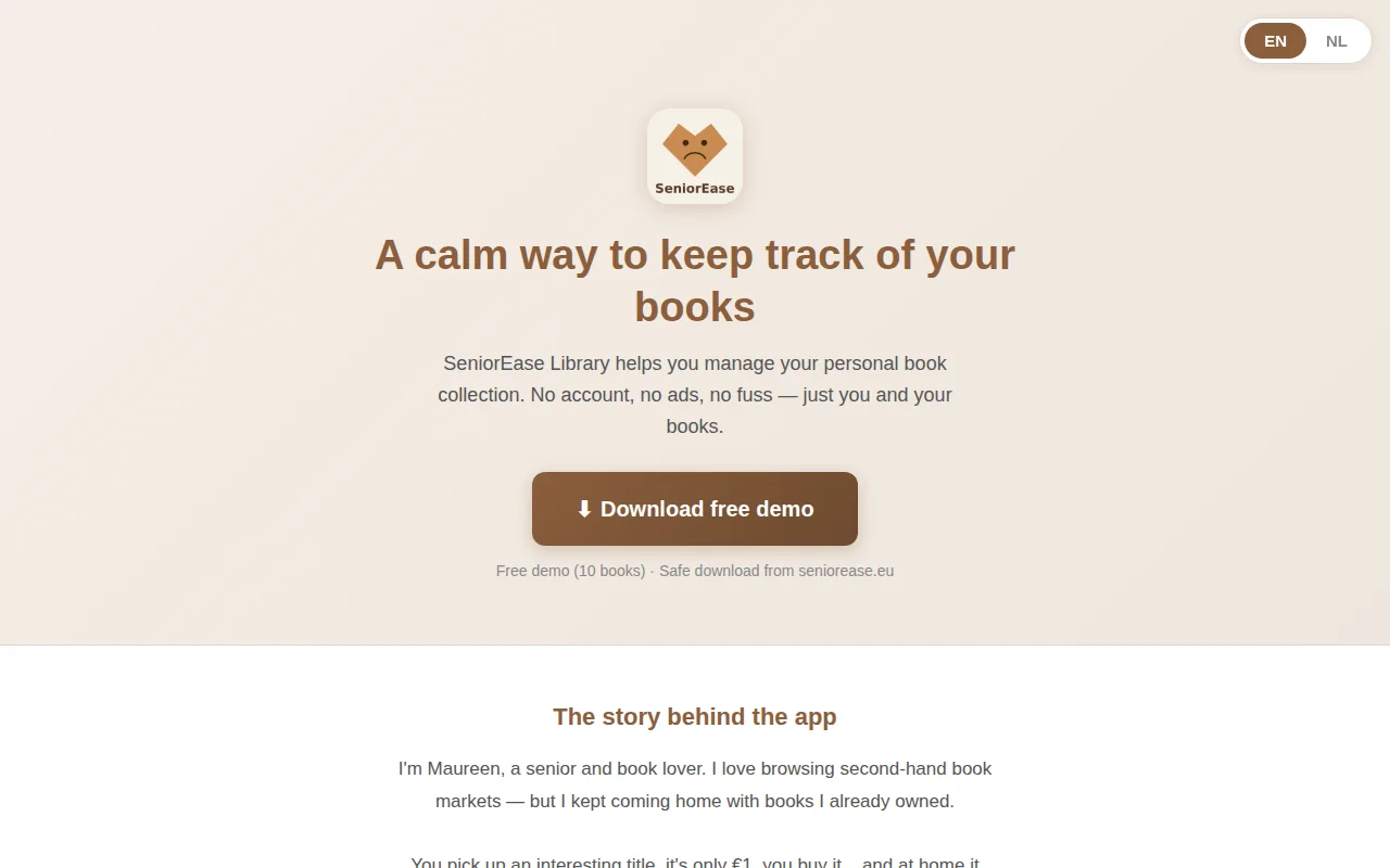 I built a simple book tracker because I kept buying books I owned