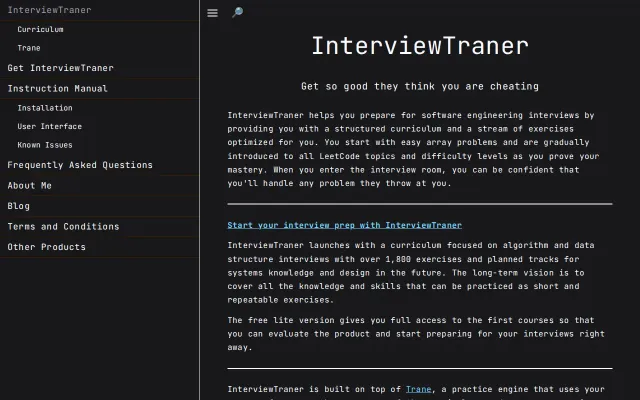 Deliberate practice applied to coding interviews