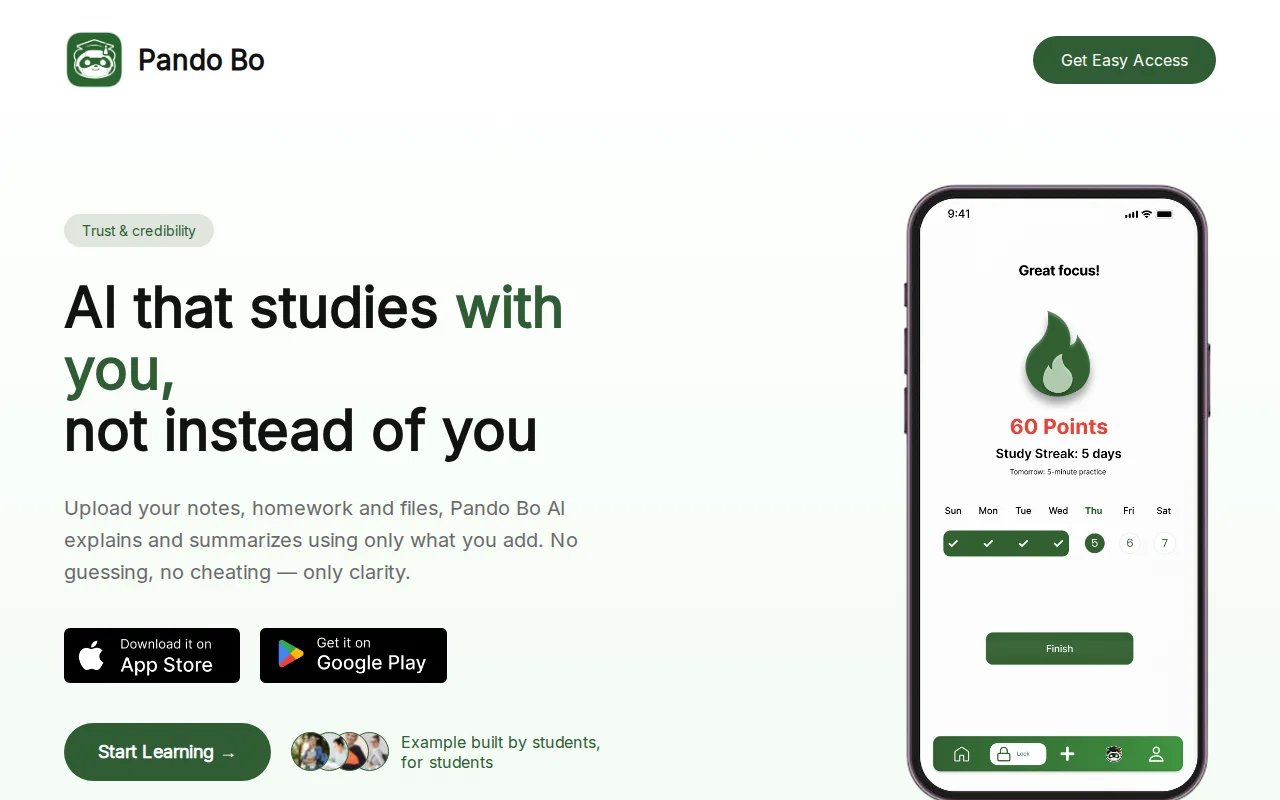 Struggled in school, build a gamified app that improves your grades