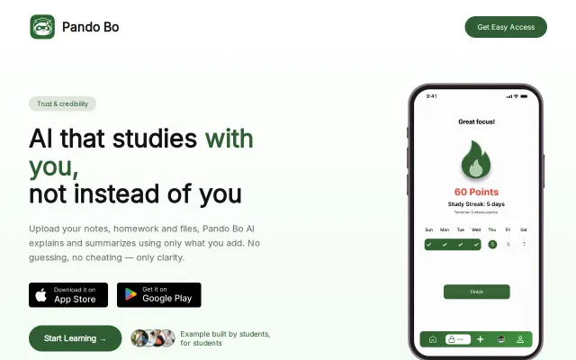 Struggled in school, build a gamified app that improves your grades