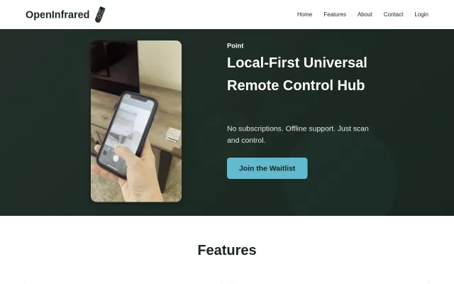 I built an instant remote control for shared spaces